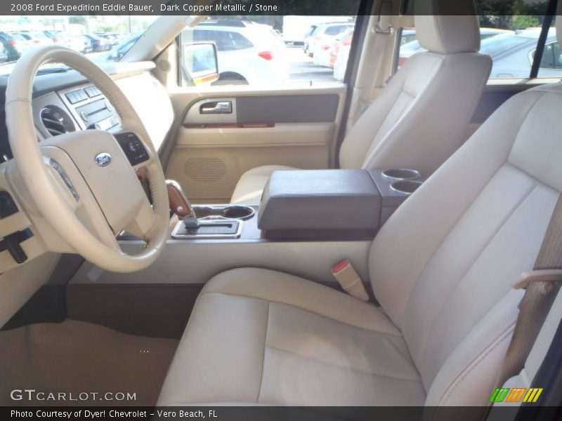 Dark Copper Metallic / Stone 2008 Ford Expedition Eddie Bauer