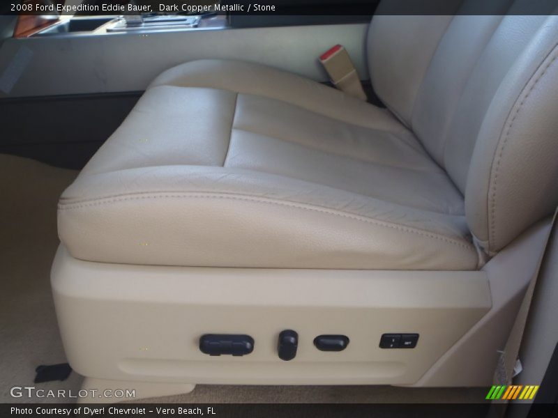 Dark Copper Metallic / Stone 2008 Ford Expedition Eddie Bauer