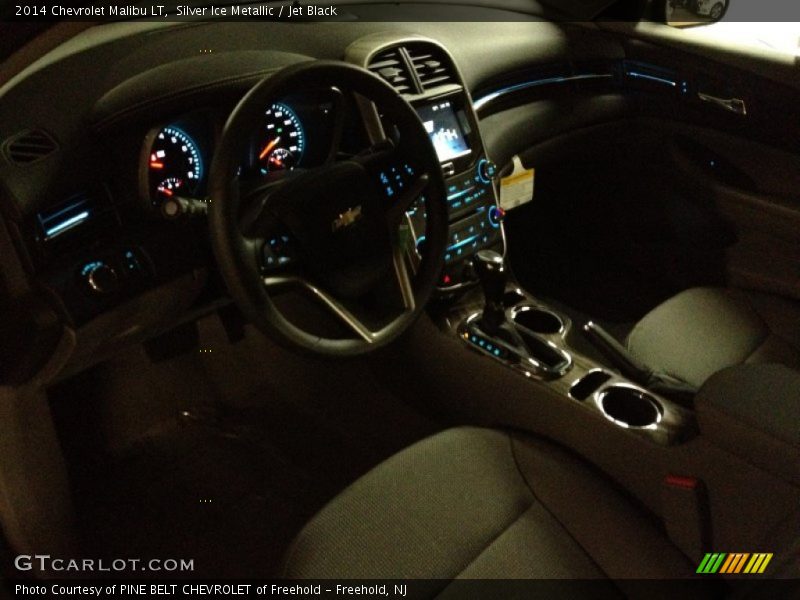 Silver Ice Metallic / Jet Black 2014 Chevrolet Malibu LT