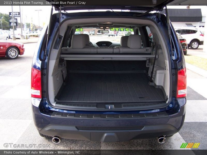 Obsidian Blue Pearl / Gray 2013 Honda Pilot Touring