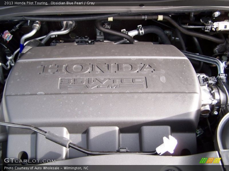 Obsidian Blue Pearl / Gray 2013 Honda Pilot Touring