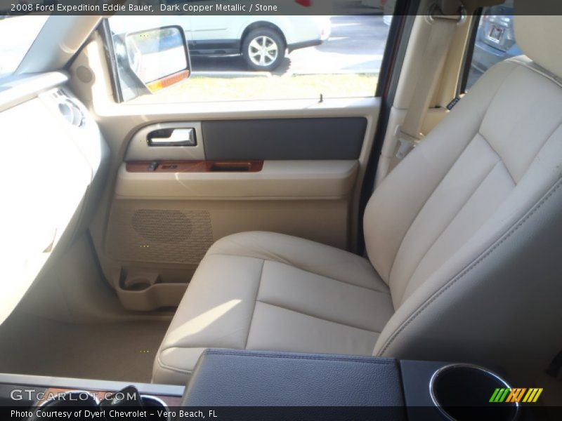 Dark Copper Metallic / Stone 2008 Ford Expedition Eddie Bauer