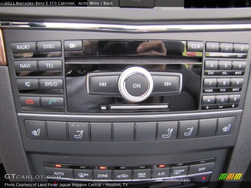 Controls of 2011 E 350 Cabriolet