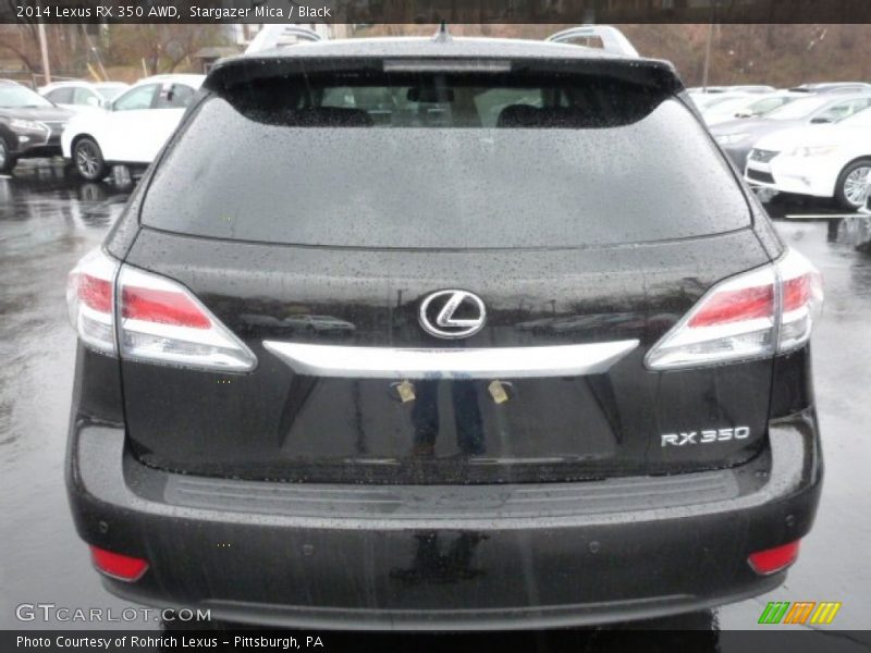 Stargazer Mica / Black 2014 Lexus RX 350 AWD