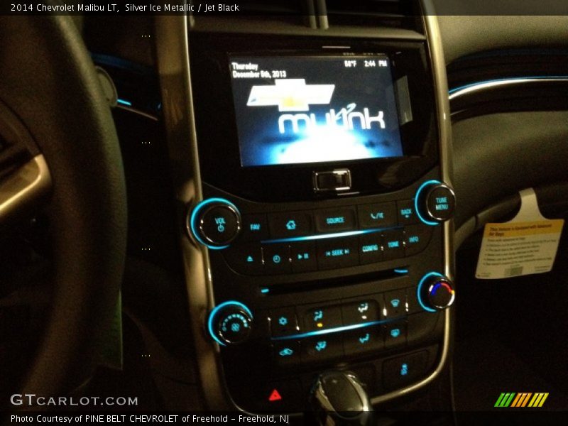 Silver Ice Metallic / Jet Black 2014 Chevrolet Malibu LT