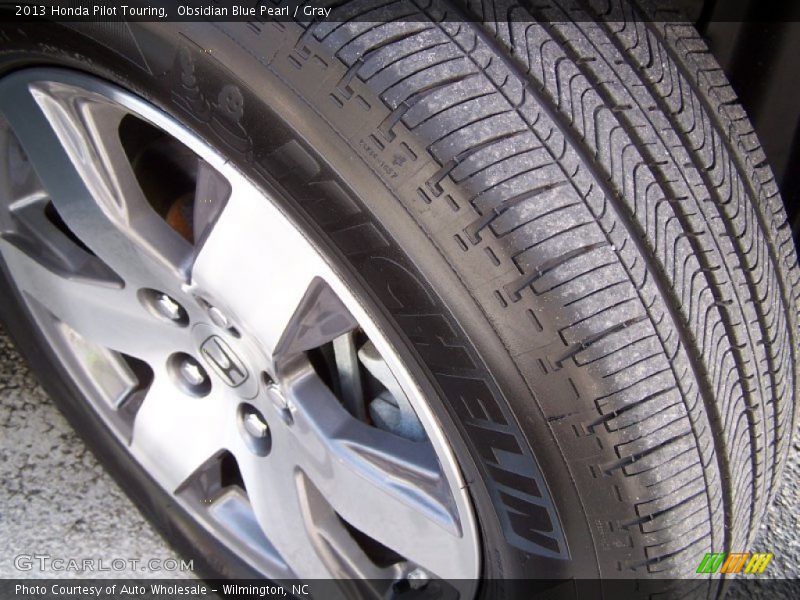 Obsidian Blue Pearl / Gray 2013 Honda Pilot Touring