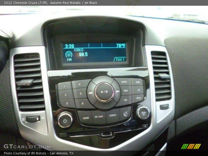 Autumn Red Metallic / Jet Black 2012 Chevrolet Cruze LT/RS