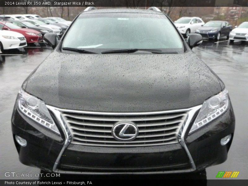 Stargazer Mica / Black 2014 Lexus RX 350 AWD