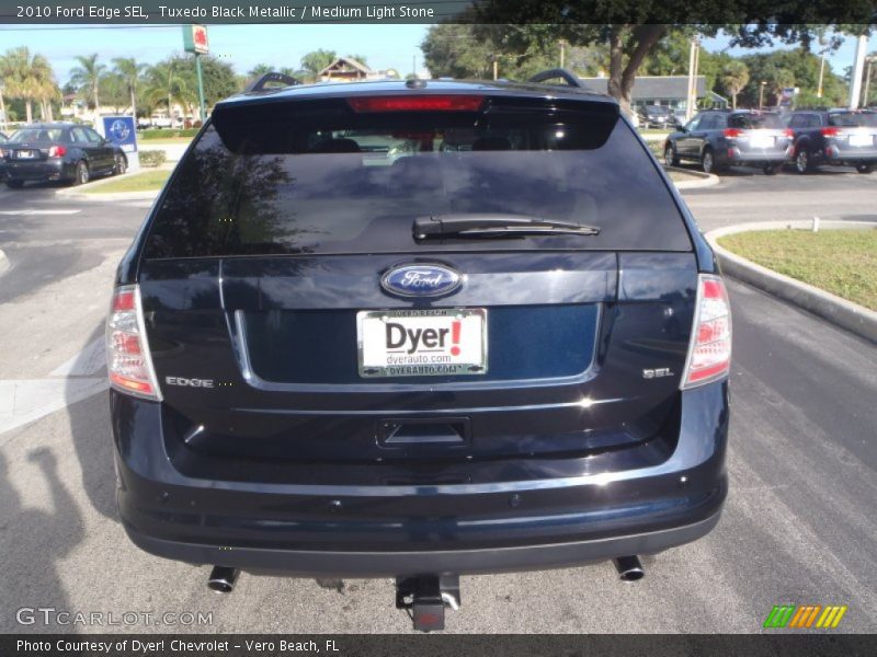 Tuxedo Black Metallic / Medium Light Stone 2010 Ford Edge SEL