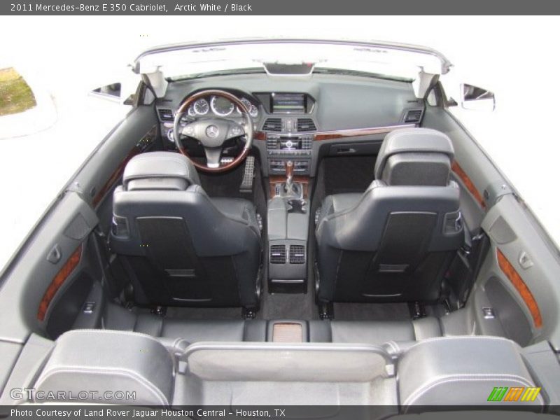  2011 E 350 Cabriolet Black Interior