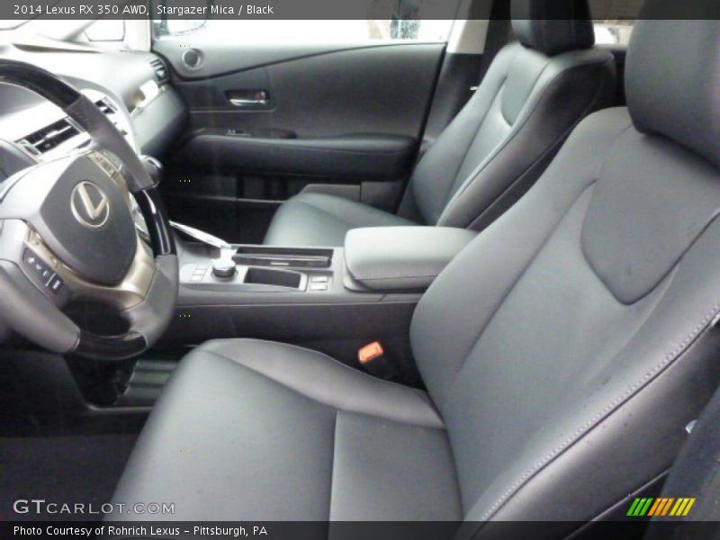 Stargazer Mica / Black 2014 Lexus RX 350 AWD