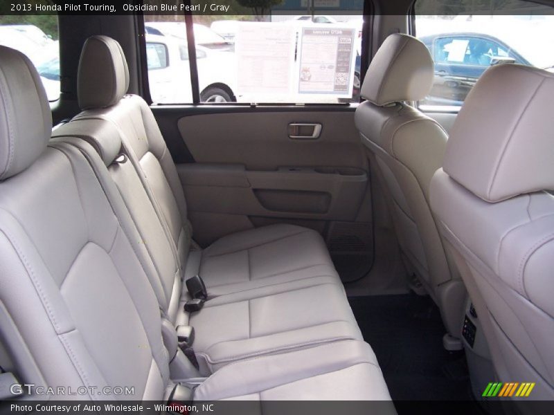 Obsidian Blue Pearl / Gray 2013 Honda Pilot Touring