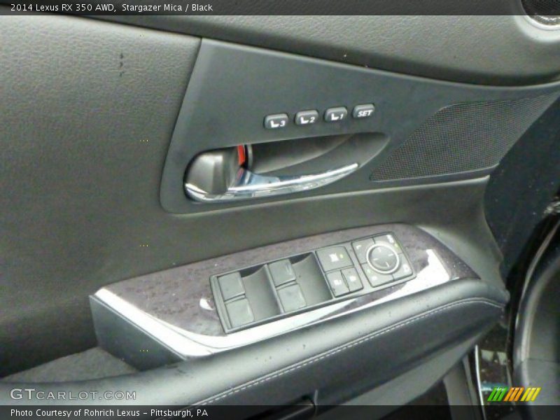 Stargazer Mica / Black 2014 Lexus RX 350 AWD