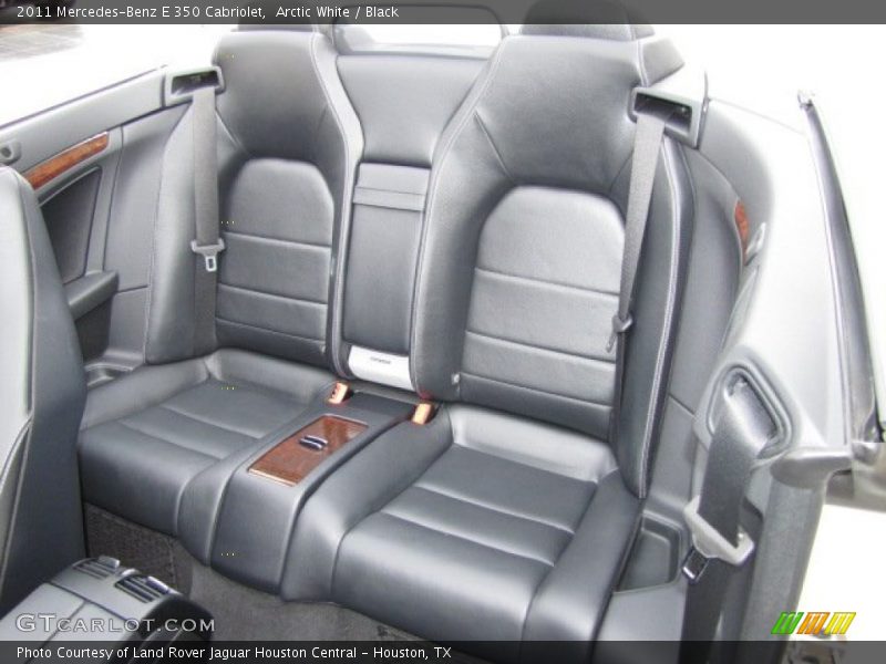 Arctic White / Black 2011 Mercedes-Benz E 350 Cabriolet
