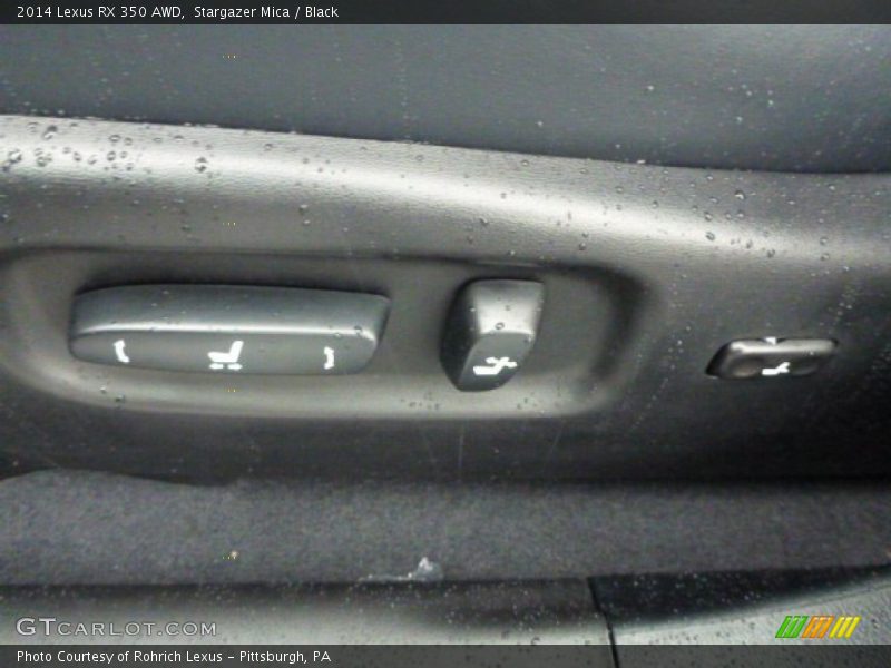 Stargazer Mica / Black 2014 Lexus RX 350 AWD