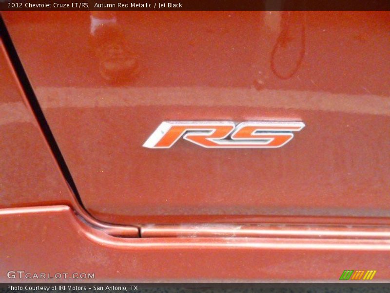 Autumn Red Metallic / Jet Black 2012 Chevrolet Cruze LT/RS