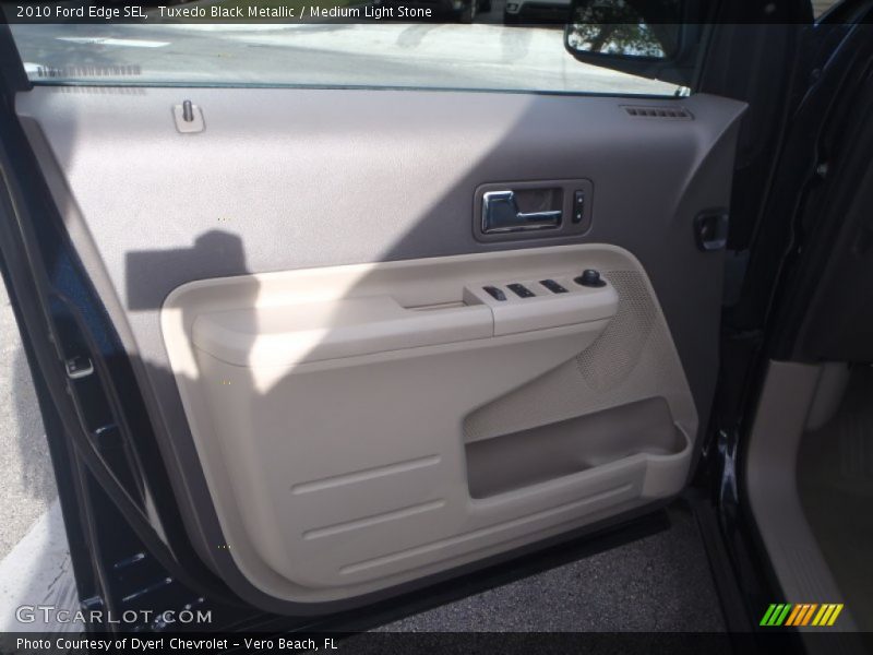 Tuxedo Black Metallic / Medium Light Stone 2010 Ford Edge SEL