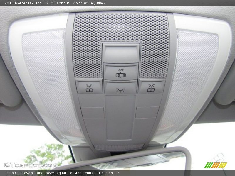 Arctic White / Black 2011 Mercedes-Benz E 350 Cabriolet