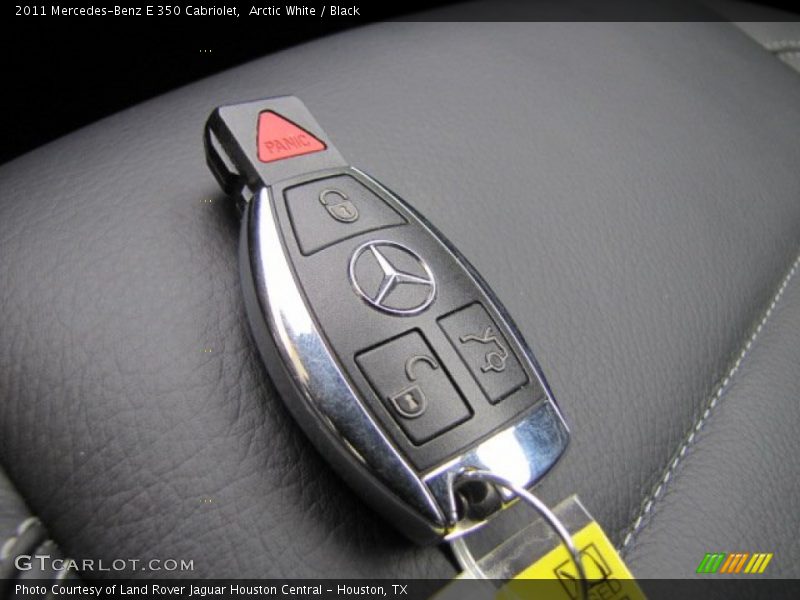Arctic White / Black 2011 Mercedes-Benz E 350 Cabriolet