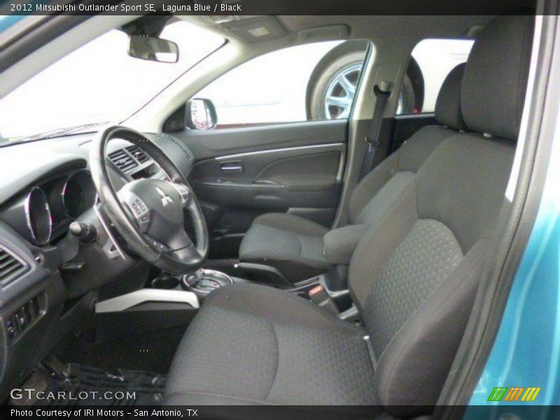 Laguna Blue / Black 2012 Mitsubishi Outlander Sport SE