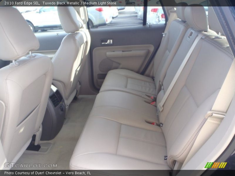 Tuxedo Black Metallic / Medium Light Stone 2010 Ford Edge SEL