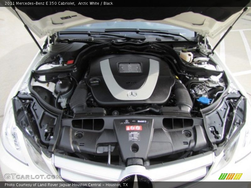 Arctic White / Black 2011 Mercedes-Benz E 350 Cabriolet