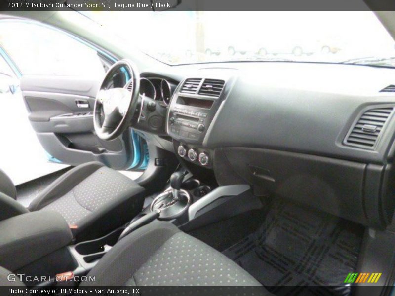 Laguna Blue / Black 2012 Mitsubishi Outlander Sport SE