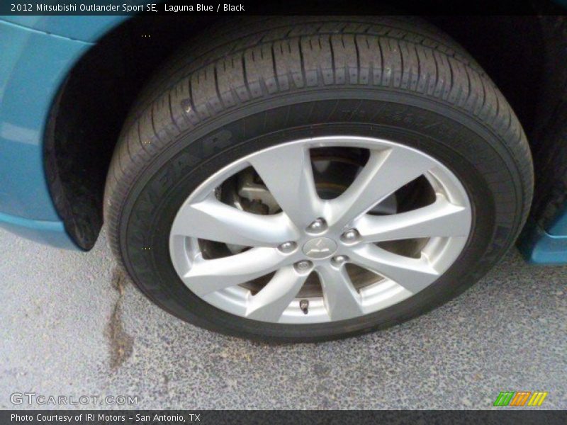 Laguna Blue / Black 2012 Mitsubishi Outlander Sport SE