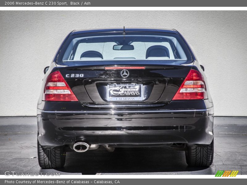 Black / Ash 2006 Mercedes-Benz C 230 Sport