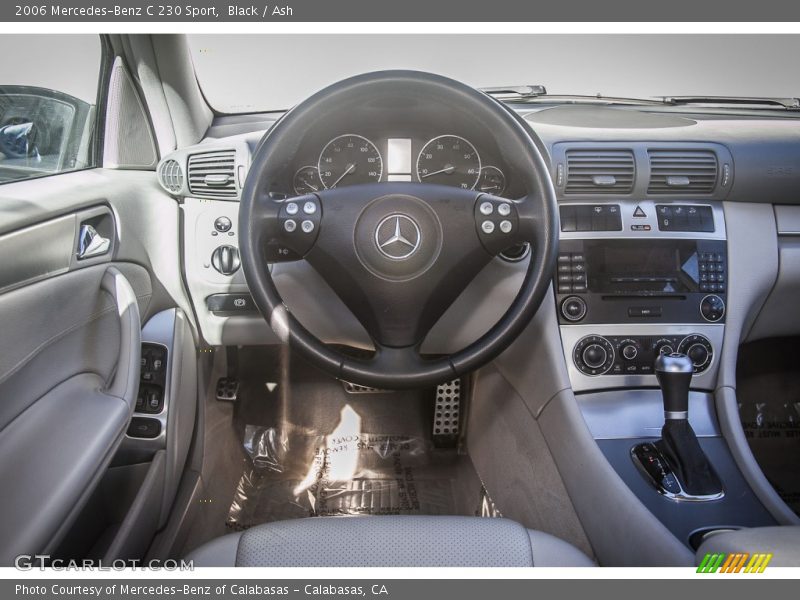 Black / Ash 2006 Mercedes-Benz C 230 Sport
