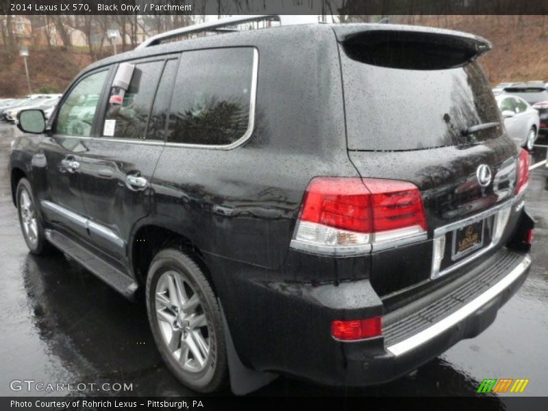 Black Onyx / Parchment 2014 Lexus LX 570