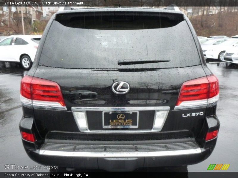 Black Onyx / Parchment 2014 Lexus LX 570