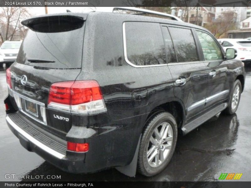 Black Onyx / Parchment 2014 Lexus LX 570
