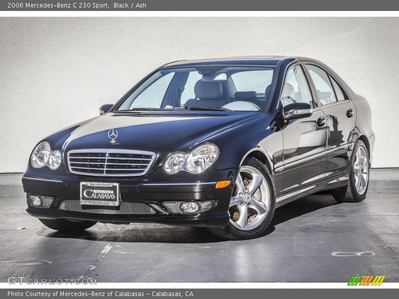 Black / Ash 2006 Mercedes-Benz C 230 Sport