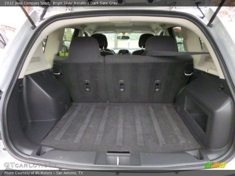 Bright Silver Metallic / Dark Slate Gray 2012 Jeep Compass Sport