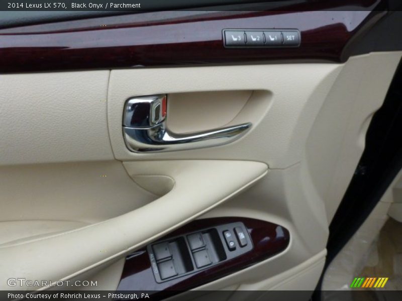 Black Onyx / Parchment 2014 Lexus LX 570
