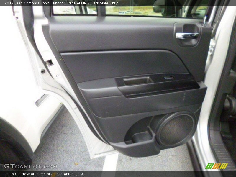 Bright Silver Metallic / Dark Slate Gray 2012 Jeep Compass Sport