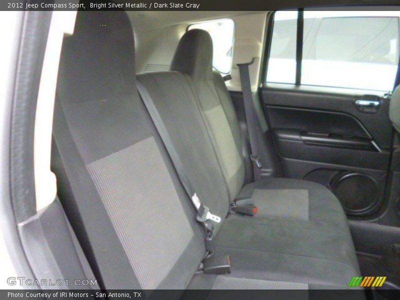 Bright Silver Metallic / Dark Slate Gray 2012 Jeep Compass Sport