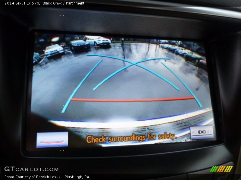 Black Onyx / Parchment 2014 Lexus LX 570