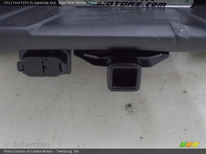 Ingot Silver Metallic / Steel Gray 2011 Ford F150 XL SuperCab 4x4