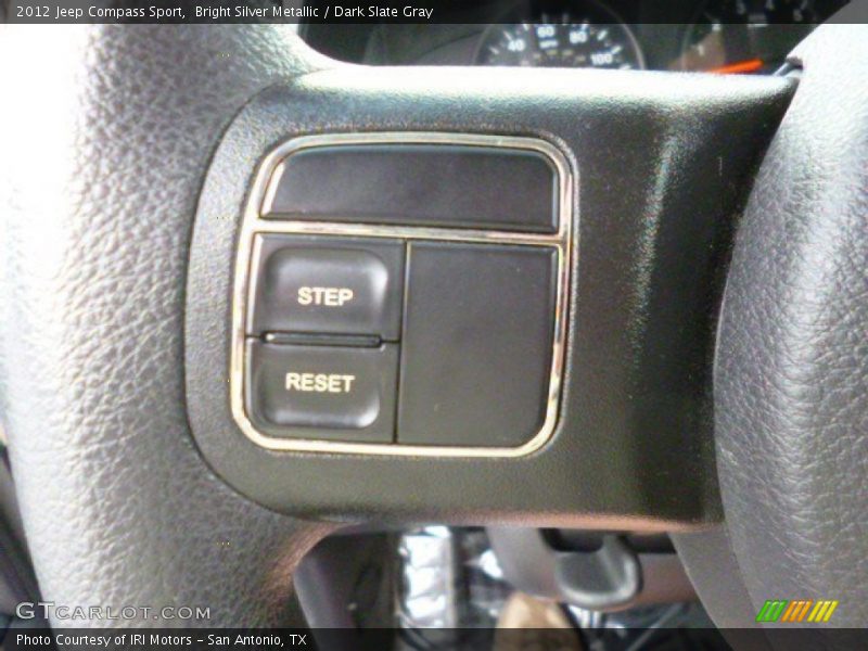 Bright Silver Metallic / Dark Slate Gray 2012 Jeep Compass Sport