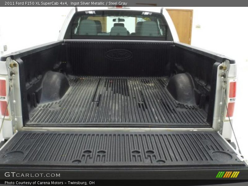 Ingot Silver Metallic / Steel Gray 2011 Ford F150 XL SuperCab 4x4