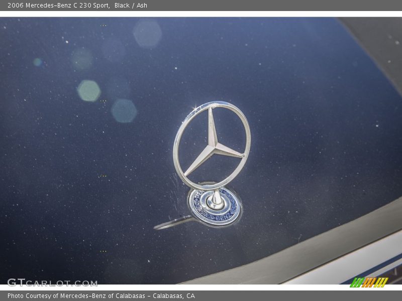 Black / Ash 2006 Mercedes-Benz C 230 Sport