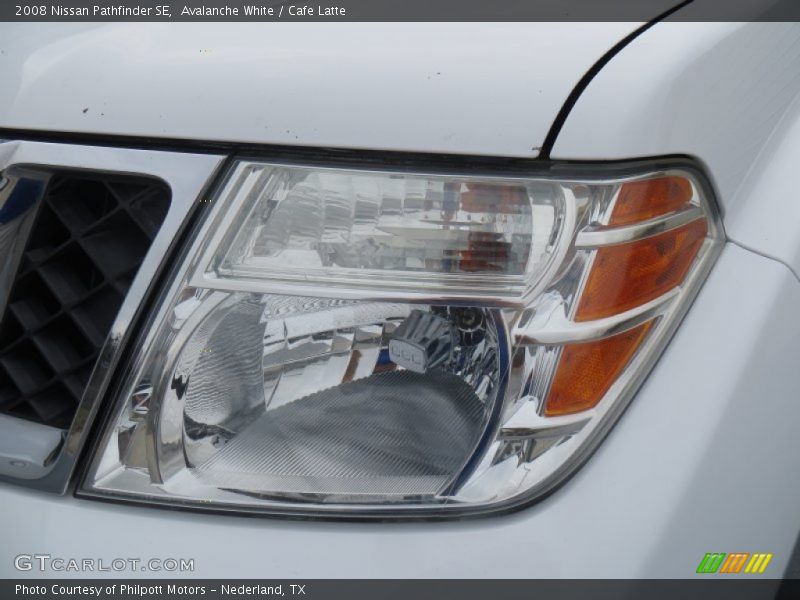 Avalanche White / Cafe Latte 2008 Nissan Pathfinder SE