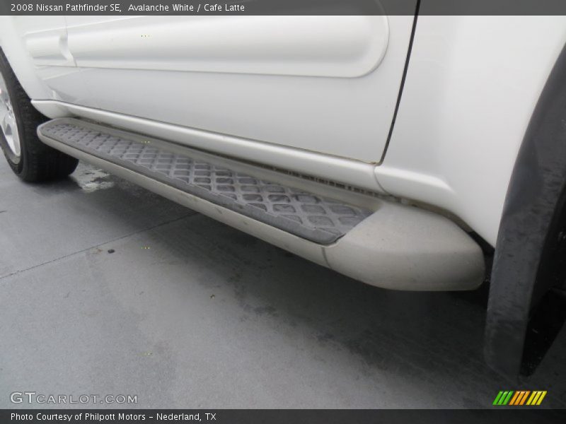 Avalanche White / Cafe Latte 2008 Nissan Pathfinder SE