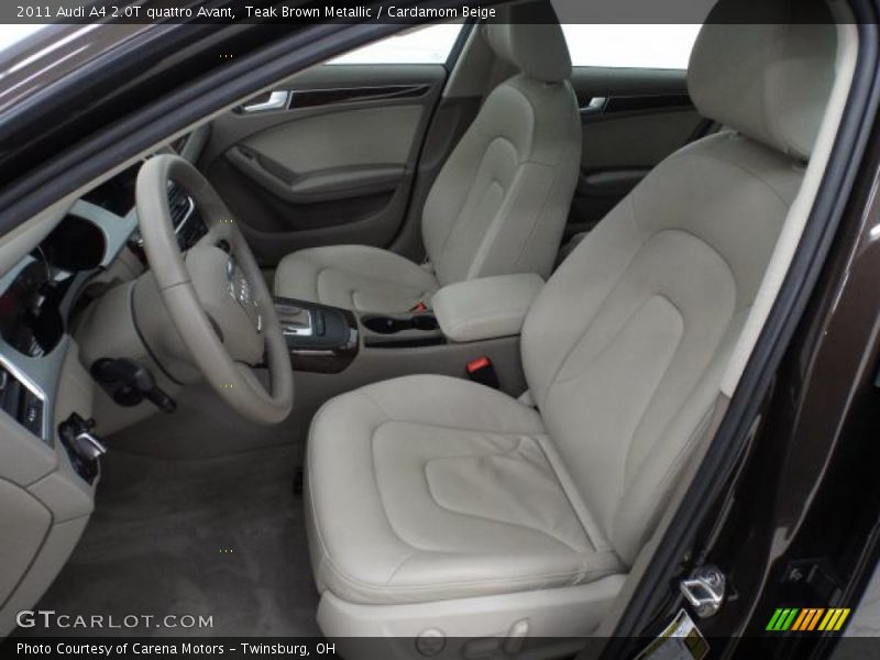 Front Seat of 2011 A4 2.0T quattro Avant