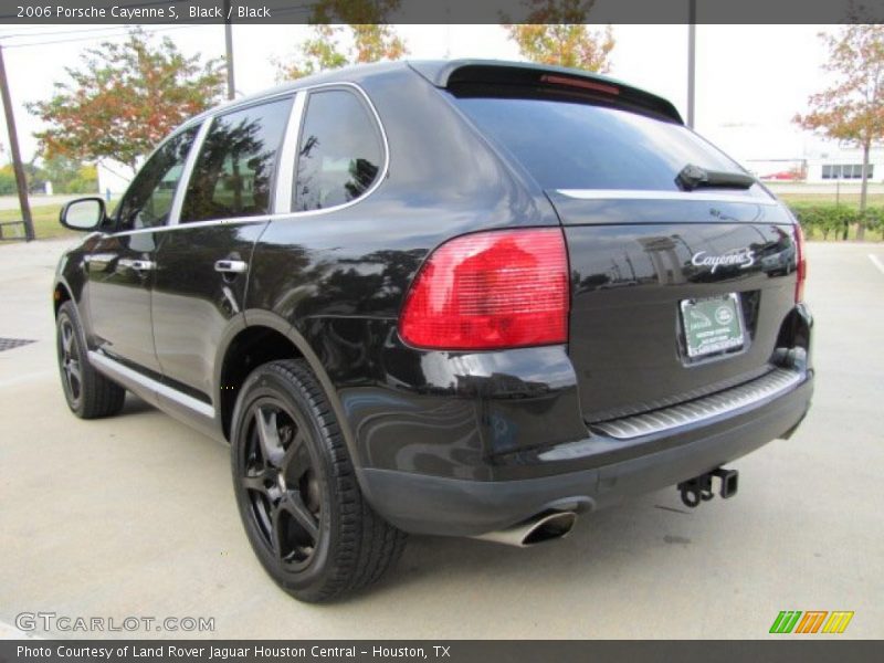 Black / Black 2006 Porsche Cayenne S
