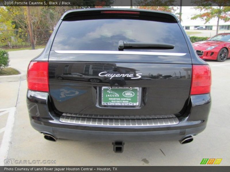 Black / Black 2006 Porsche Cayenne S