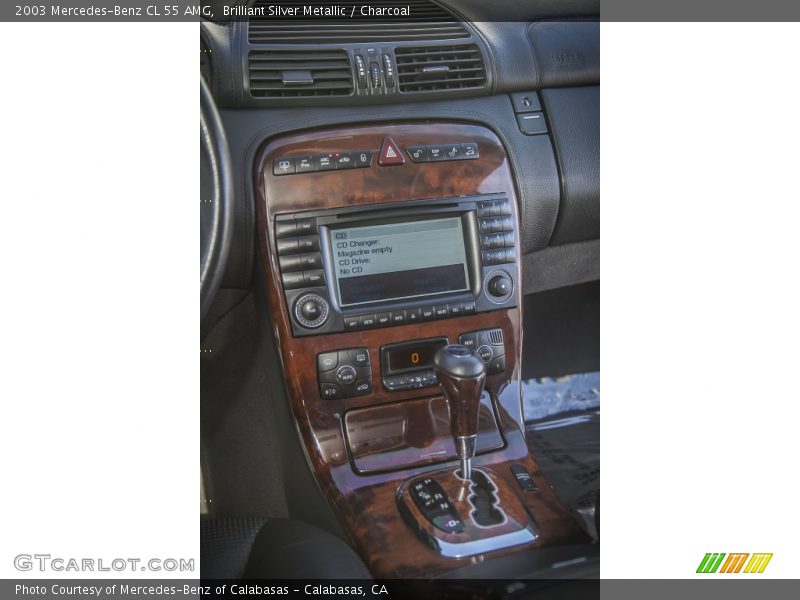 Brilliant Silver Metallic / Charcoal 2003 Mercedes-Benz CL 55 AMG