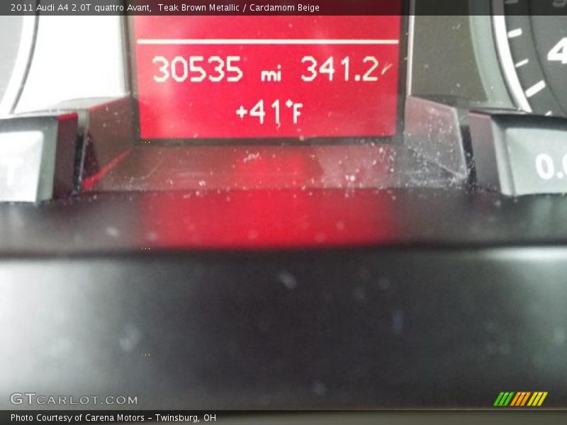 Teak Brown Metallic / Cardamom Beige 2011 Audi A4 2.0T quattro Avant